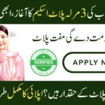 CM Punjab 3 Marla Plot Scheme