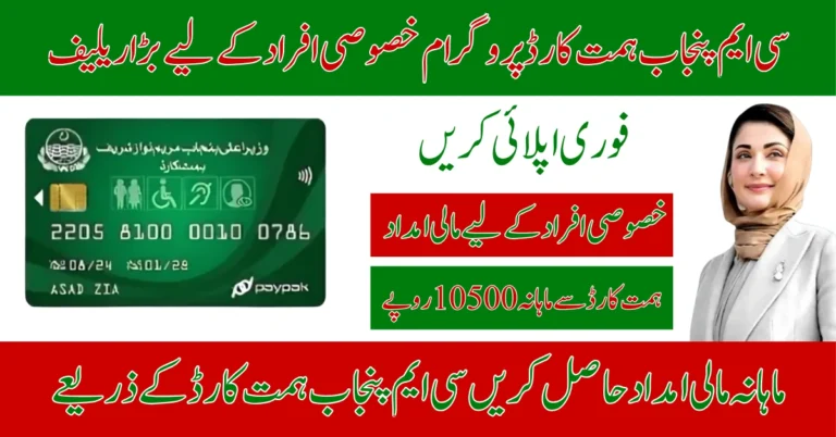 CM Punjab Himmat Card Program